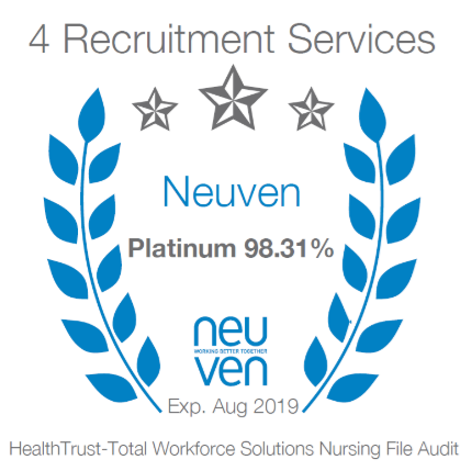 4Recruitment Services Neuven Award 2018 logo